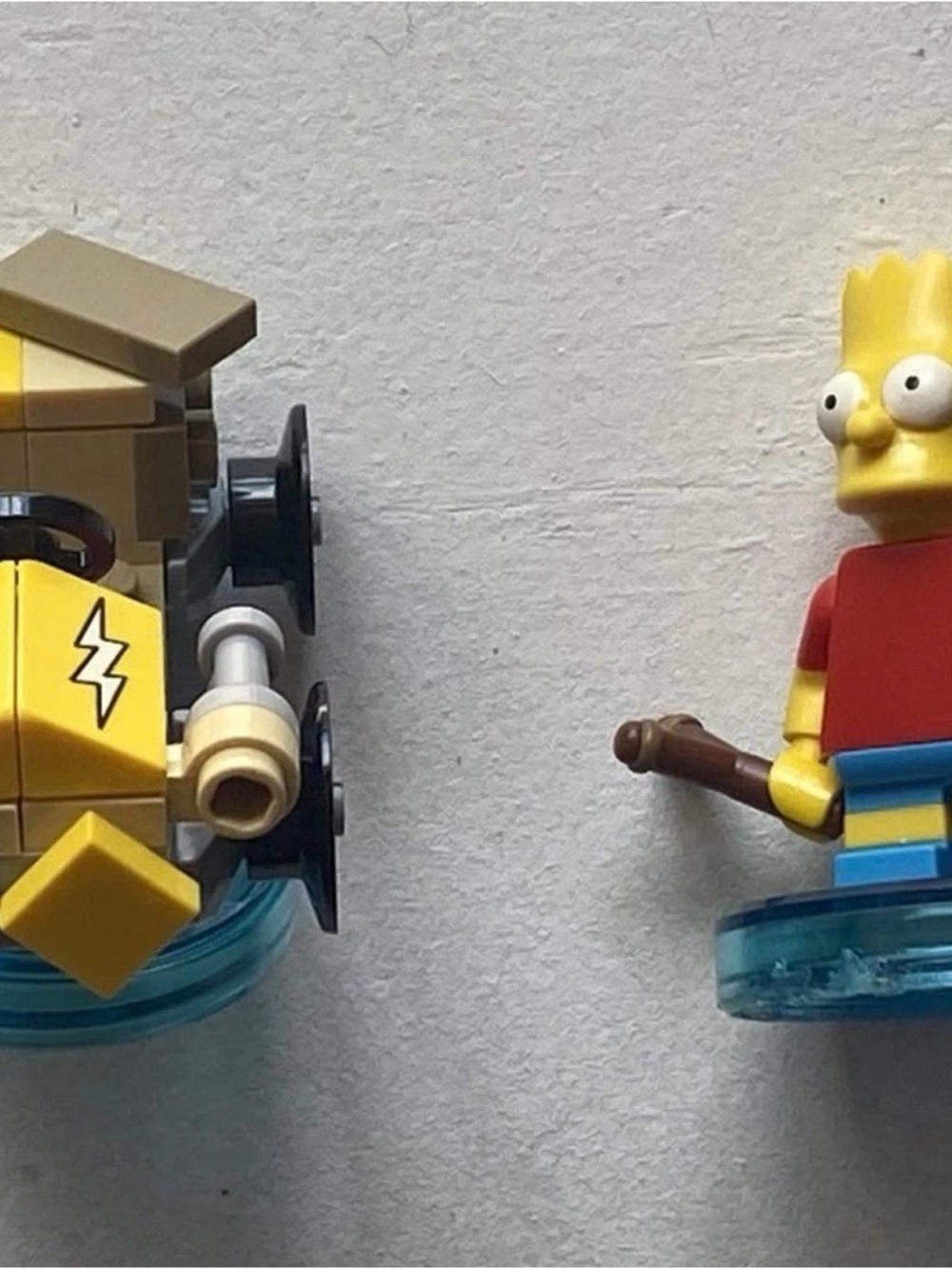 LEGO Dimensions Bart Simpson Fun Pack (71211) Open Box – May Not Scan - Complete